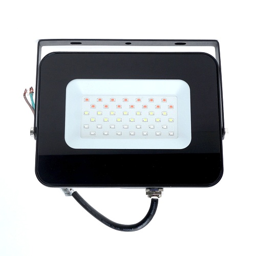 Прожектор Feron 42LED/30W-RGB 230V (30Вт, мультицвет, 194х180х27мм, пульт д/у) IP65