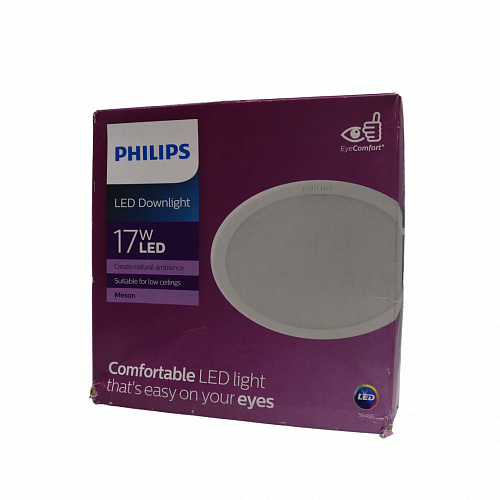Светильник Philips 59466 MESON 150 17W WH recessed LED (17Вт, 1300Лм, 6.5К) Повреждение упаковки