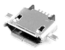 microUSB 207E-BG00-R гнездо на плату, Разъём