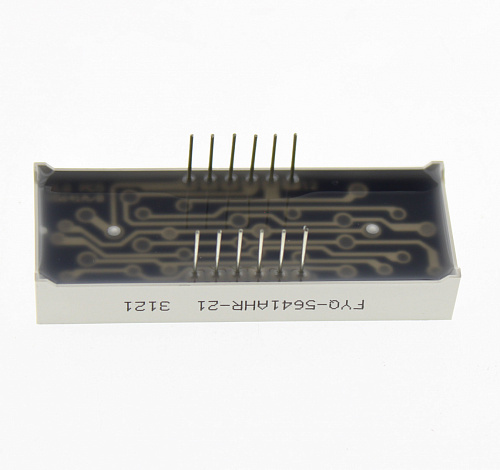 Светодиодный индикатор LED R 4DIG CA FYQ-5641AHR-21