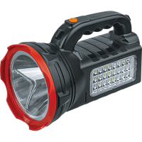 Фонарь-прожектор/кемпинг 3Вт (1led) + 3Вт (24led), 4 режима работы, до 300м, до 12ч, Lead-acid 4.4в 3Ач Navigator (NPT-SP27-ACCU)