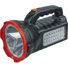 Фонарь-прожектор/кемпинг 3Вт (1led) + 3Вт (24led), 4 режима работы, до 300м, до 12ч, Lead-acid 4.4в 3Ач Navigator (NPT-SP27-ACCU)
