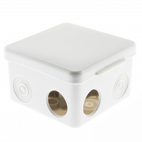 Коробка Navigator NSS-DB-80-80-50-7-GR распаячная открытого монтажа