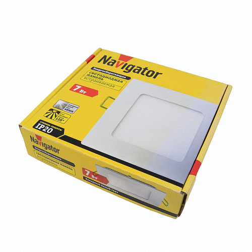 Светильник Navigator  NLP-S1-7W-840-WH-LED белый 1