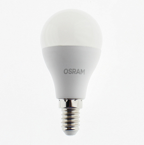 Лампа "шар" светодиодная OSRAM LED Star 9Вт, 806лм, 6500К, E14 (замена 75Вт)