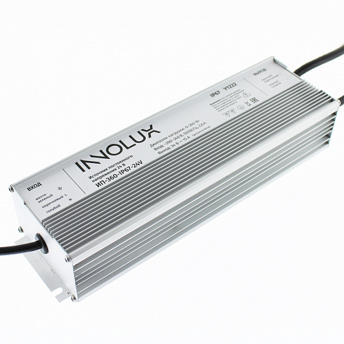 Блок питания INNOLUX ИП-360-IP67-24V (24V, 15A, 360W, IP67)