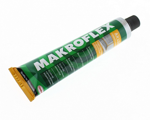 Герметик силиконовый Makroflex AX104 универсальный, белый (85 мл)
