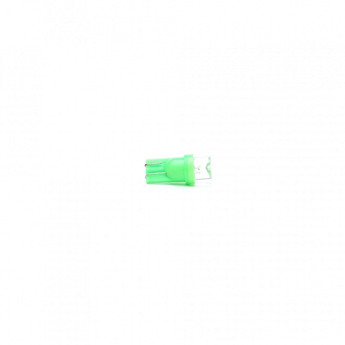 Светодиодная лампа T10 (W5W) 12V 1 LED Green