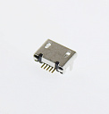 microUSB гнездо на плату универсальный 10, Разъём