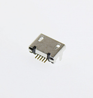microUSB гнездо на плату универсальный 10, Разъём