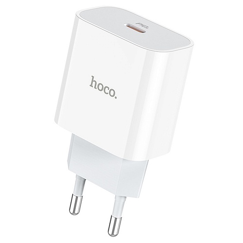 Зарядное устройство Hoco C76A Plus (20W, PD) Белый, Type-C 