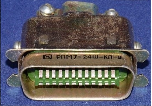 РПМ7-24Ш-КП-В, Разъем