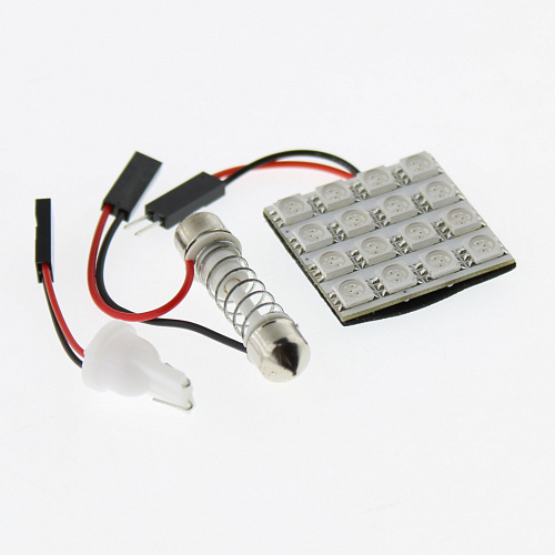 LED плата 12V Red EL5050-16-Q1