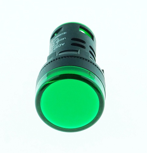 Индикатор AD16-22DS [AD22-22DS] зеленый 220В