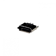 microUSB 5BF 30 гнездо в плату вертикальный