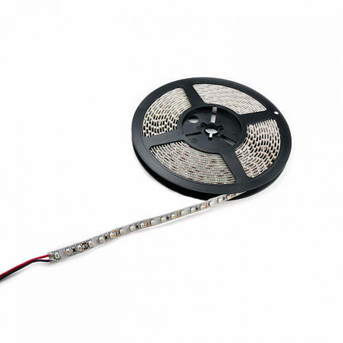 Лента светодиодная PL-3528-120L-DC12V-IP20-G (3528,120LED,12В, 9.6Вт/м, 525нм, IP20) Зеленый