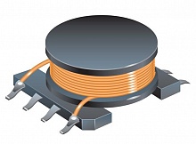 Индуктивность SDR0906-221KL  220мкГн 0,6А 850 мОм