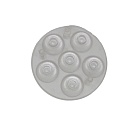 Блок линз 6B30DF (30°, 6X Emitter)