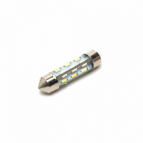 Светодиодная лампа C5W (T11x36) 12V 3014 24 SMD LED White