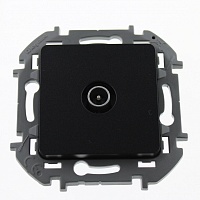 Розетка Legrand Inspiria с/у TV оконечная антрацит