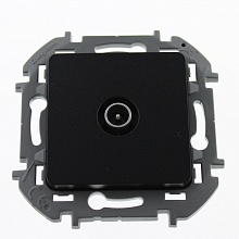 Розетка Legrand Inspiria с/у TV оконечная антрацит