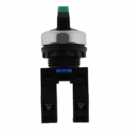 Переключатель зел. 2поз. NP8-11X/213 1НО+1НЗ с фикс.