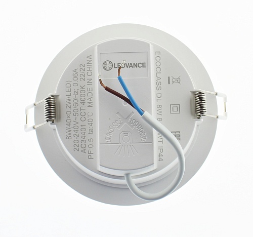 Светильник 8Вт, 115х42мм, 4000К, круглый, диаметр врезного отверстия 100мм IP44 LEDVANCE DL