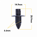 Клипса крепежная MASUMA KJ-034/K-034