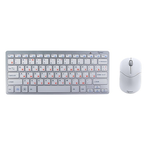 Беспроводной комплект клавиатура + мышь Gembird KBS-7001