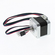 Мотор шаговый 17HS4401/S серия NEMA17 (провод 100см)  