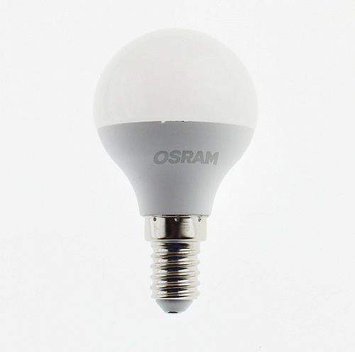 Лампа "шар" светодиодная OSRAM LED Star 7Вт, 600лм, 4000К, E14 (замена 60Вт)