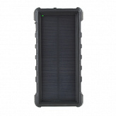 Универсальный внешний аккумулятор с солнечной панелью Robiton POWER BANK LP-24-Solar (24000мА) USB