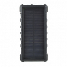 Универсальный внешний аккумулятор с солнечной панелью Robiton POWER BANK LP-24-Solar (24000мА) USB