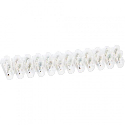 Колодка Navigator NTB-UPE-S12-5/WH зажимная винтовая, 1.5-6.0мм2, 5А