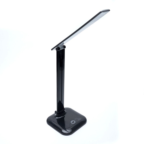 Настольная светодиодная лампа Navigator NDF-D015-10W-6K-BL-LED на основании, диммер, черный