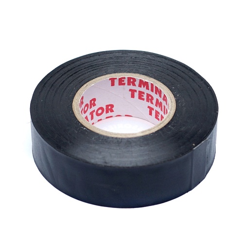 Изолента Terminator IZ1920S черная ПВХ 19мм х 20м х 0,13м