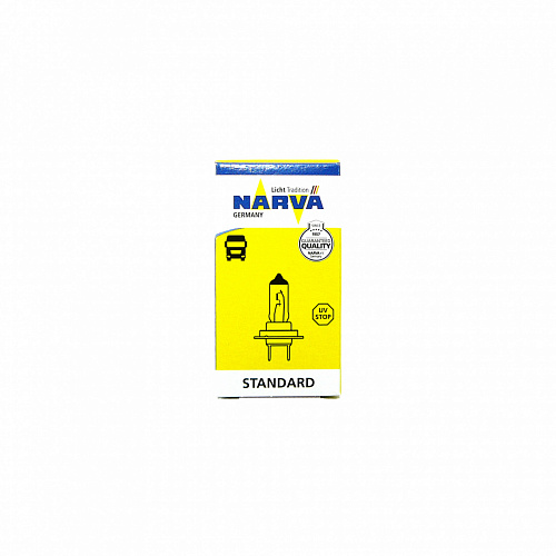 Галогенная лампа головного света H7 Narva Standart 3100K 24V 70W PX26d 48728