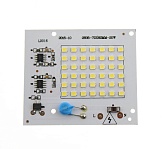 Светодиодная матрица "прямого включения" ST 20W 6000K smd2835 (220V, 1950lm, x42LED, 72х62mm)