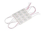 Светодиодный модуль Piton BASE-3-B (12V, 1W, IP67, 3SMD, 160 град, синий)