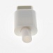 USB3.1 TYPE-C штекер на кабель ( белый), Разъём