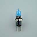 Галогенная лампа головного света H3C Koito WhiteBeam III 12V 55W P22d/5 P0753W 2шт