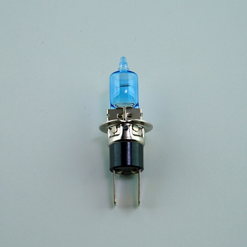 Галогенная лампа головного света H3C Koito WhiteBeam III 12V 55W P22d/5 P0753W 2шт