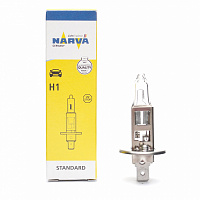 Галогенная лампа головного света H1 Narva Standart 3100K 12V 55W P14.5s 48320 1