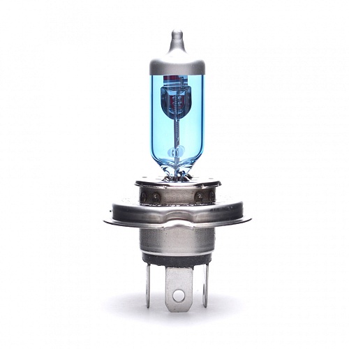 Галогенная лампа головного света H4 Koito WhiteBeam III 12V 60/55W P43t-38 P0744W 2шт