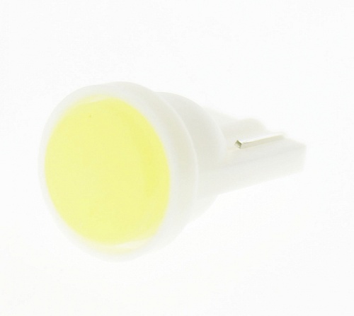 Светодиодная лампа T10 (W5W) 12V 1 COB LED White Lumen