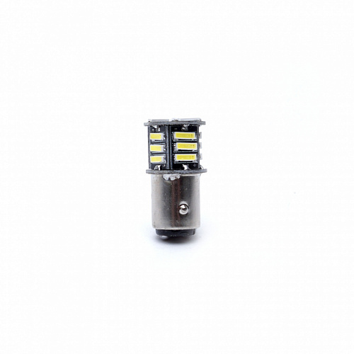 Светодиодная лампа P21/5W (BAY15D) 12V 7014 21 SMD LED White