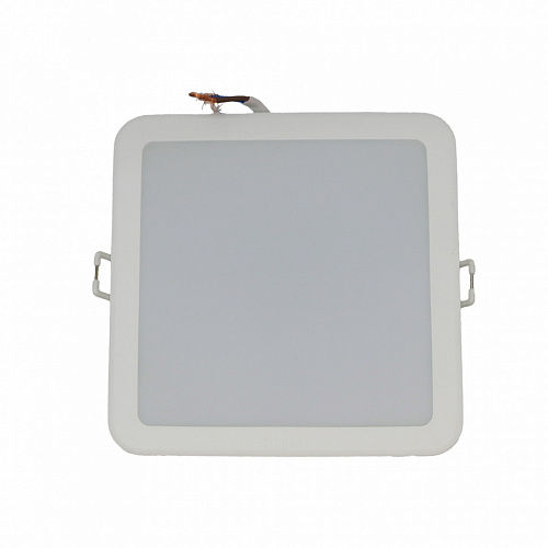 Светильник квадратный Philips 59465 MESON 125 13W WH SQ recessed (13Вт, 960Лм, 6.5К) 1 Повреждена упаковка