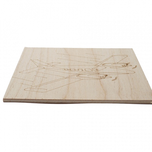 Доска для выжигания 12-0915 "Самолёт" 