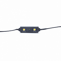 Модуль светодиодный ELP BLACK-2-5050-12-WW 2SMD 5050, 120гр. 12В IP44, тепл бел 1 Без двухст скотча 