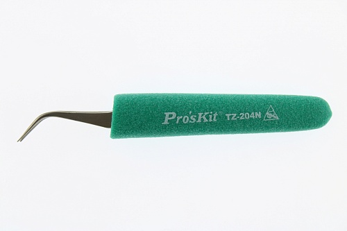Пинцет антистатический ProsKit TZ-204N изогнутый